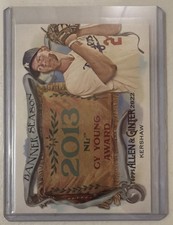 2022 Topps Allen & Ginter Banner Seasons #BS31 Clayton Kershaw
