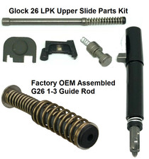 Oem Upper Slide Parts Kits 26 Gen 1-3 GIock UPK Guide Rod Fits GIock 26