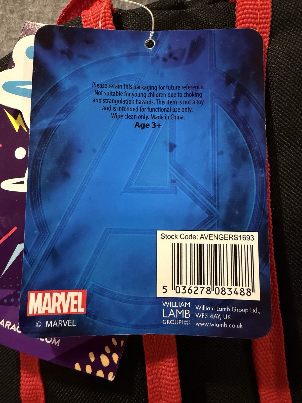 RARE Marvel Avengers Backpack New With Tags Unavailable Anywhere In US ￼ image 6