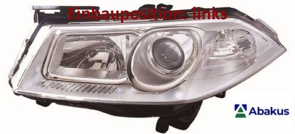 Abakus 551-1162L-LD-EM Hauptscheinwerfer Links Scheinwerfer FüR Renault-image