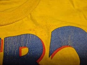 Youth Large Super Mario Bros. 3 Y2K  Distressed Nes Video Game Cover Tee Shirt