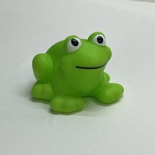 green rubber from bath toy lightweight float 1.5 inch
