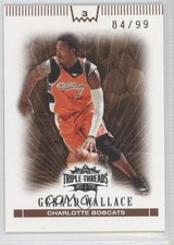 2007-08 Topps Triple Threads Sepia 84/99 Gerald Wallace #43 0a1