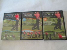 lot of 3 dvds Roger Frederick Reveals Secrets Golf Swing Powerful Flexibility