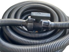 pond full flow valve + hosetails for 40mm (1.5") hose ideal for pumps+filters