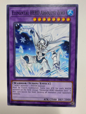 Yu-Gi-Oh! - Carta Collezionabile Elemental HERO Absolute Zero, 2011 Generation Force, Edizione Limitata #GENF-ENSE1 - 3