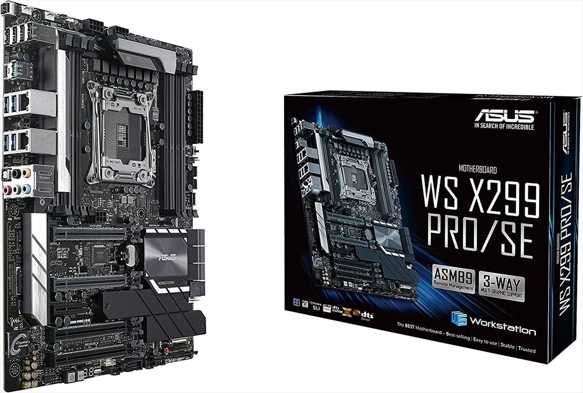 ASUS Pro WS X299 SAGE II LGA 2066 DDR4 Motherboard