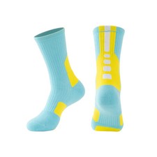 ZONBAILON Thick Towel Bottom Breathable Elite Basketball Sports Socks 3 Pairs