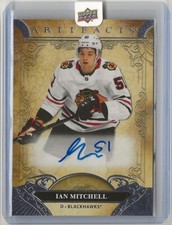 2020-21 Artifacts Rookie Autograph Redemptions #XIV Ian Mitchell Blackhawks