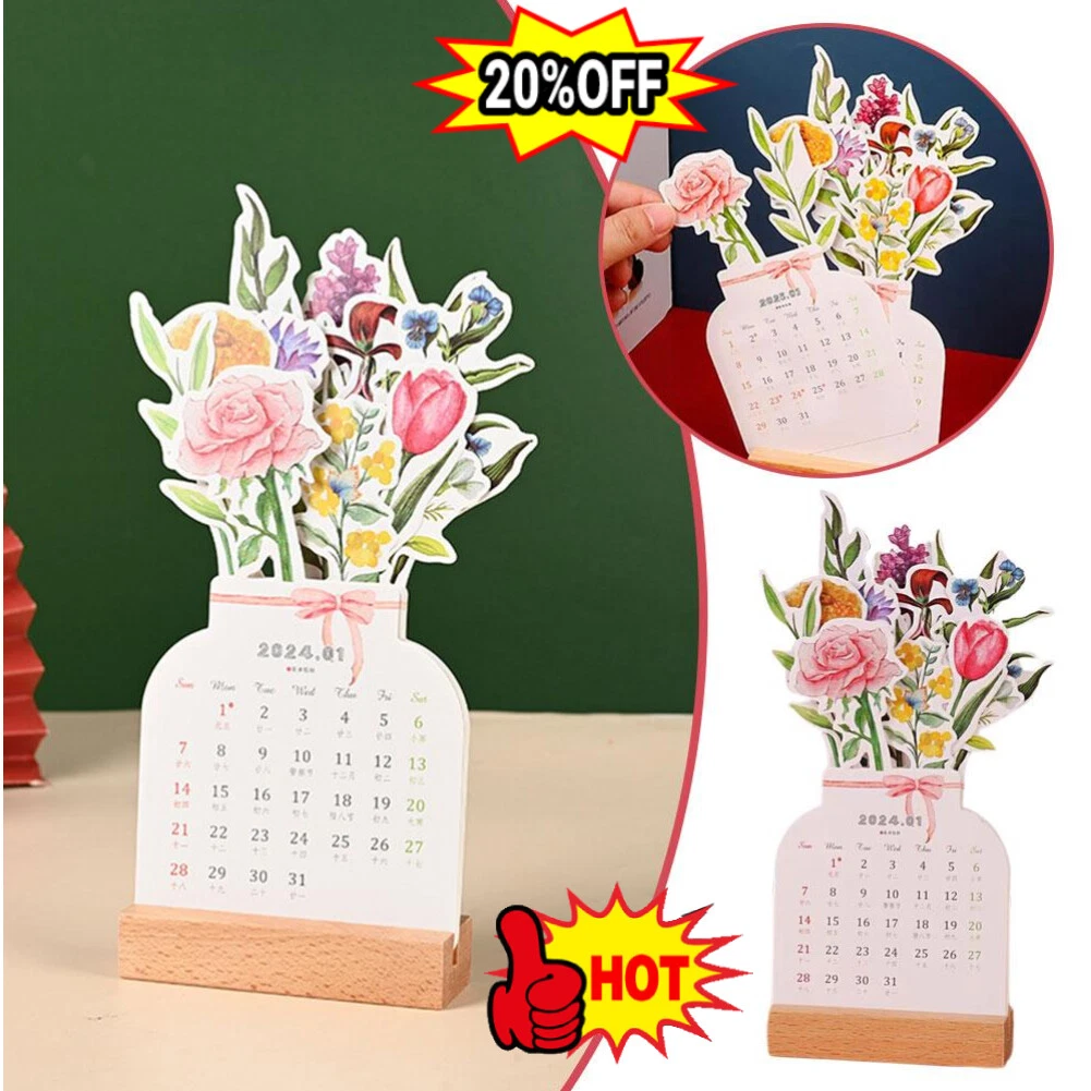 2024 Bloomy Flowers Desk Calendar, Creative Floral Desk Calendar,Flower Calendar | eBay 2024 Bloomy Flowers Desk Calendar, Creative Floral Desk Calendar,Flower Calendar | eBay