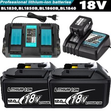 Für Makita Akku 18V 6Ah 5Ah 8Ah 9Ah 12Ah BL1860B BL1850B BL1840B BL1830B LTX DHL