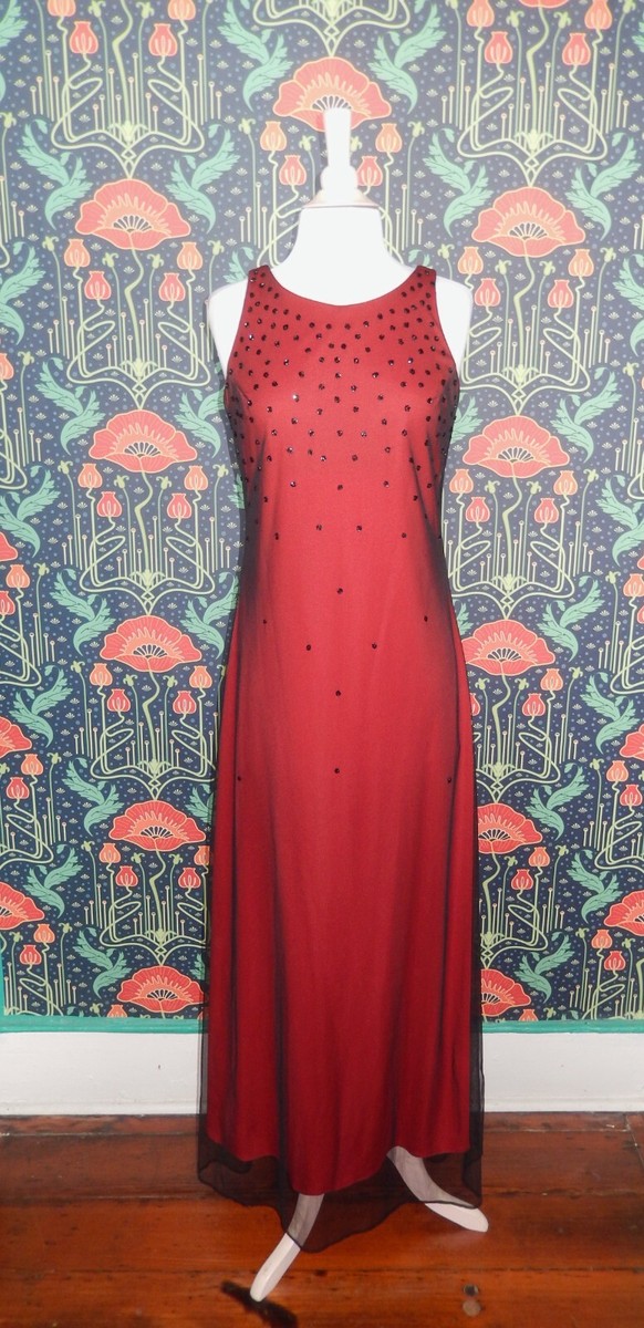 red grunge dress Grunge Autumn Dresses Aesthetic Gothic Midi Dress Women Vintage Split Maxi  Dresses Vintage Black Velvet Chain