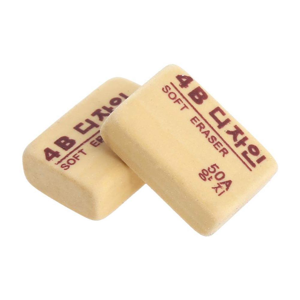 Rubber Pencil Eraser For Art Drawing Writing Office Nursery School -NEW