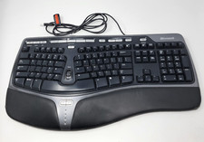 Microsoft Natural Ergonomic Keyboard 4000 v1.0 KU-0462 USB Wired Tested