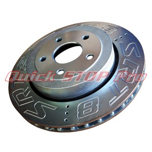 Jee006c Jeep Grand Cherokee Srt 8 12 17 Performance Brake Rotors Custom Srt Logo Ebay