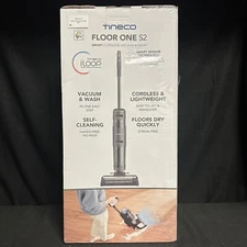 Tineco FLOOR ONE S2 Smart Cordless Wet/Dry Vacuum Cleaner, Floor Washer Black