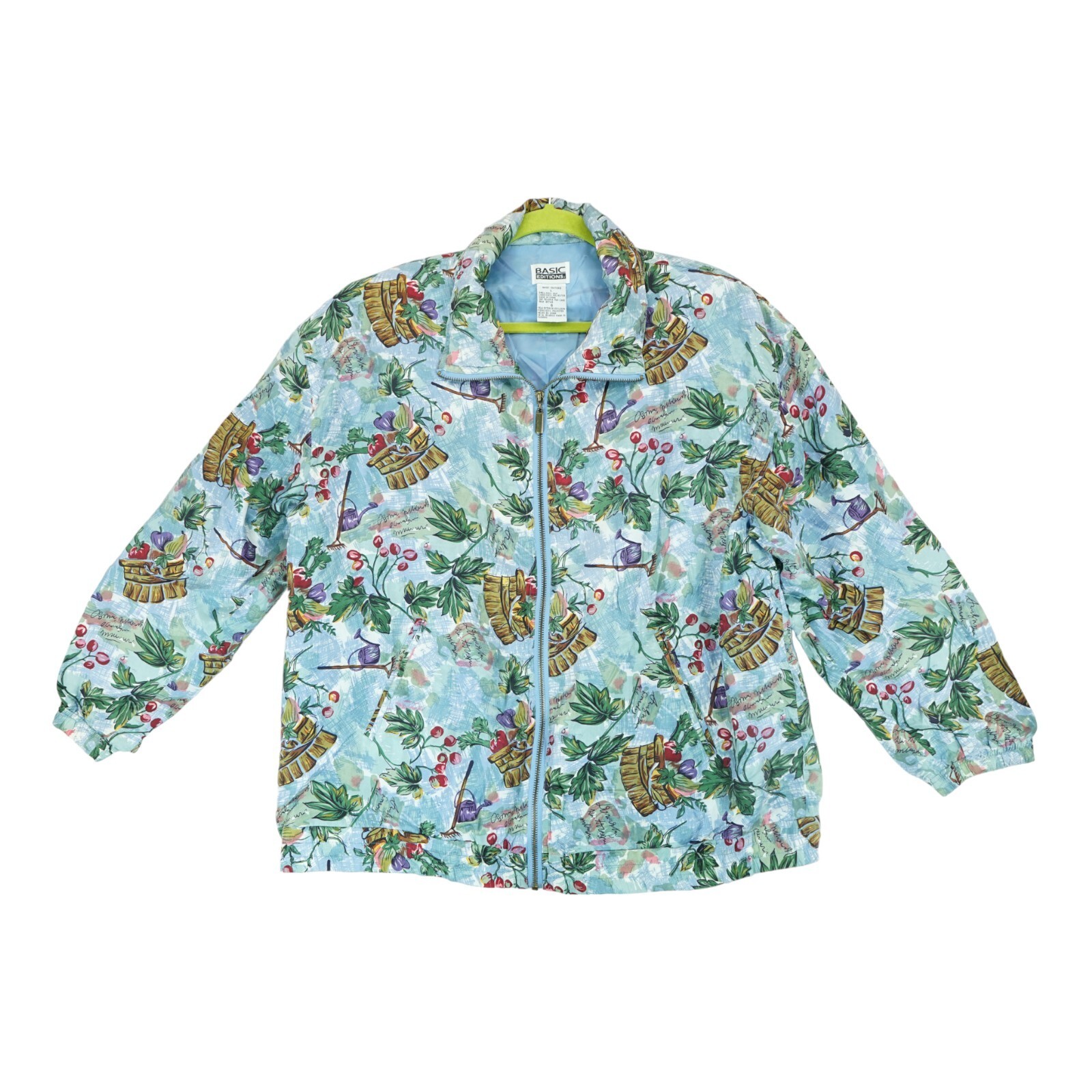 Vintage Basic Editions Women's Jacket Windbreaker… - image 1