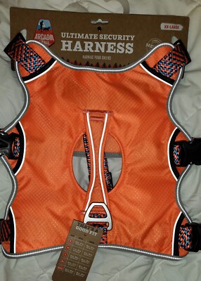 Arcadia Trail Ultimate Security Harness Orange 2XL 24-37'' Neck 30-39'' Girth