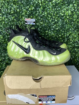 nike foamposite electric green