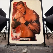 Randy Orton wwe Euro Lamincards 2008 Card #60