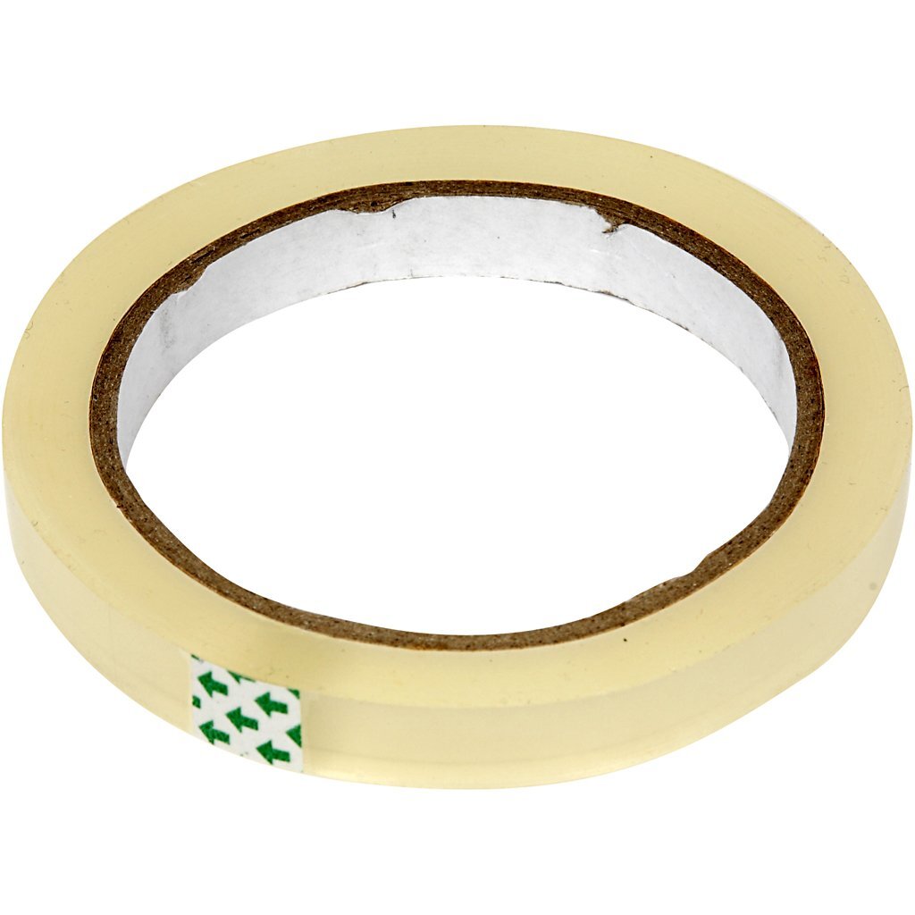 Klebeband, B: 12mm, 6x68m