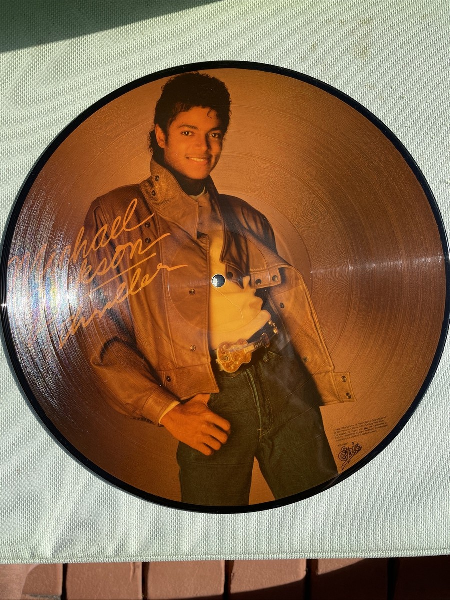 Michael Jackson Thriller Picture Disc Vinyl - Epic Records - 8E8