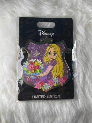 Disney Pink A La Mode Rapunzel Shield Pin LE