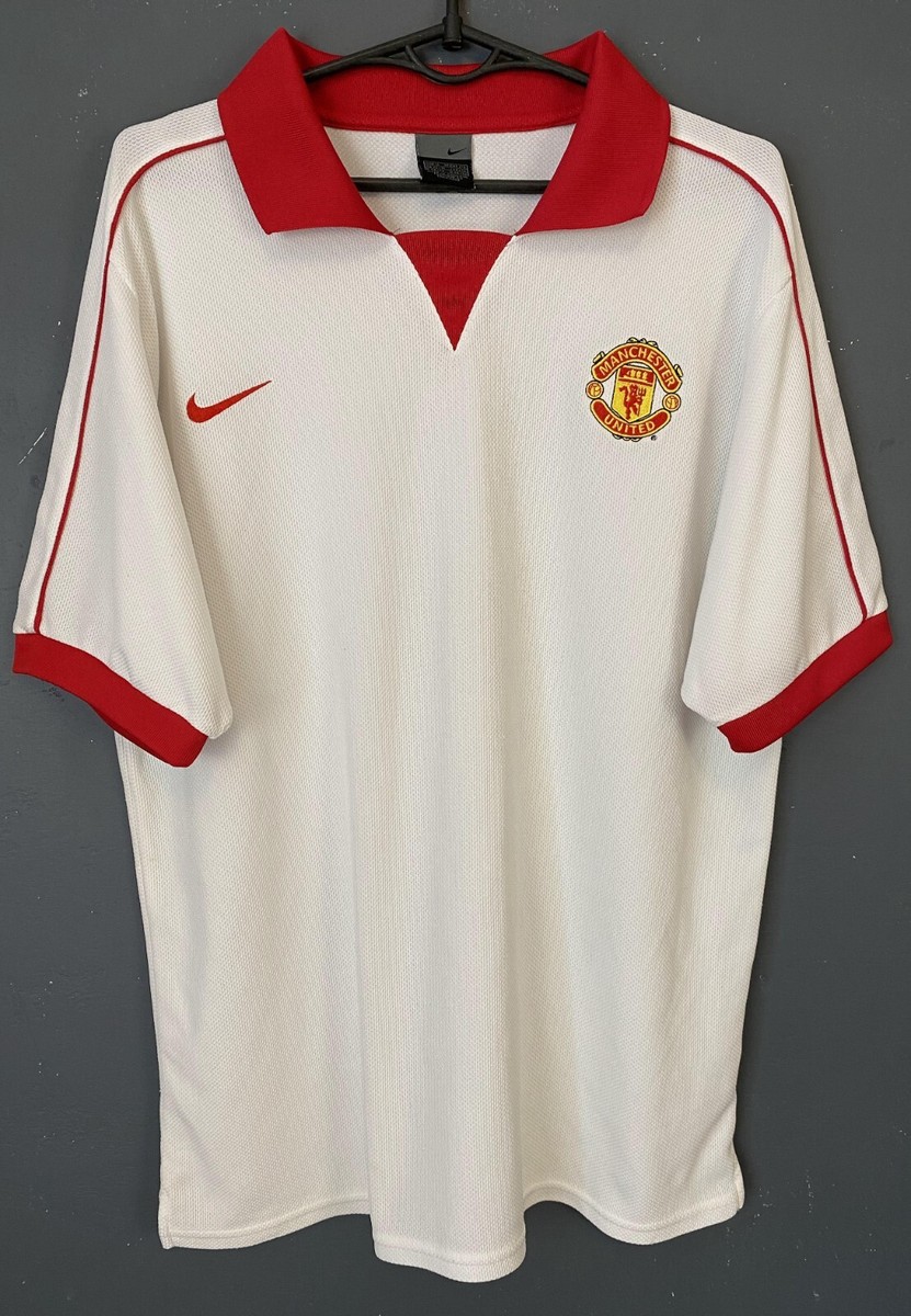 MEN'S NIKE FC MANCHESTER UNITED 2000s SOCCER FOOTBALL SHIRT JERSEY