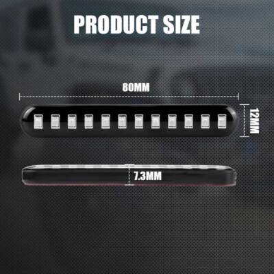 2X Sequential Flowing Motorcycle LED Strip Turn Signal