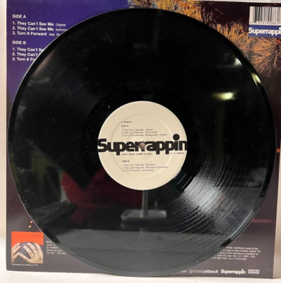 【未開封】J. Rawls/They Can't See Me HIPHOP A47 J RAWLS: They Can't See Me, 2001 Superrappin GAP 086 - Hip Hop