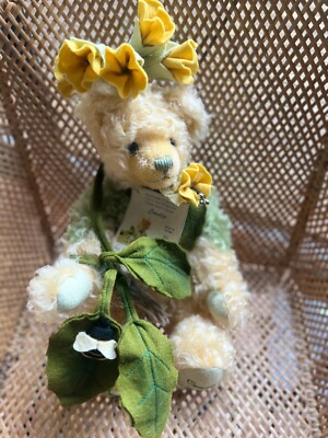 Hermann Limited Edition Bear 11th of flower series Cowslip #137/500