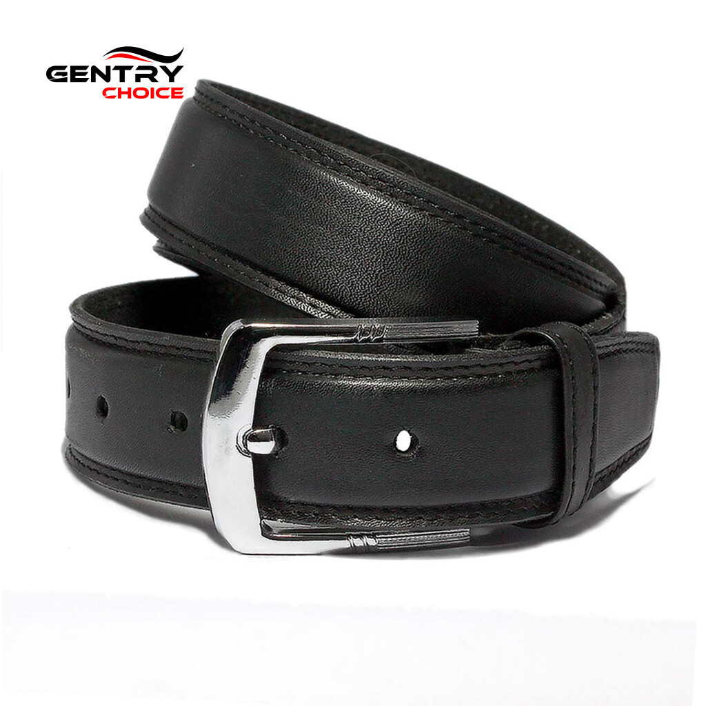 Scott Allan Men's Genuine Leather Belt - 1.5" Wide, Adjustable, Full Grain - View #8