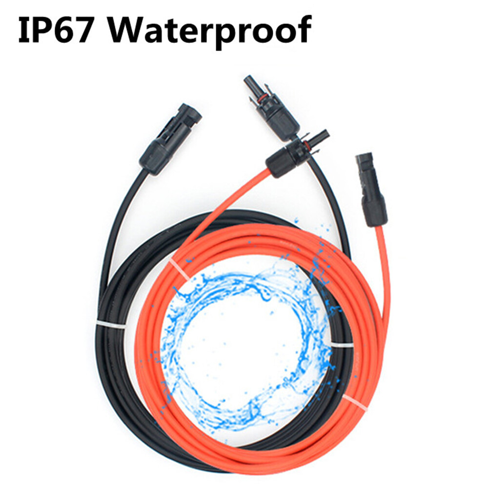 Solarkabel Verlängerungskabel Rot Schwarz 4mm² 6mm² PV Solarstecker Kabel 1 20m