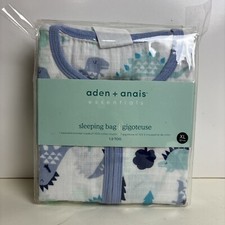 aden  anais Classic Sleeping Bag; 100 Cotton Muslin; Wearable Baby Blanket;...