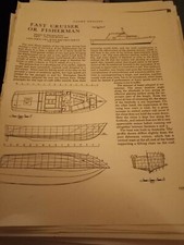 M62-10   Ephemera 1960 yachting article fast cruiser warington Smyth 