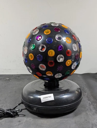 Colorful Disco Light Ball - Working, Signs of Use, No Accessories