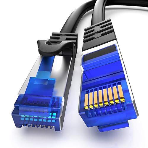 Soibke Cavo Ethernet 5 Metri, Cavo Lan Cat 6 Cavo Lan 5 Metri Cavo (q4U)