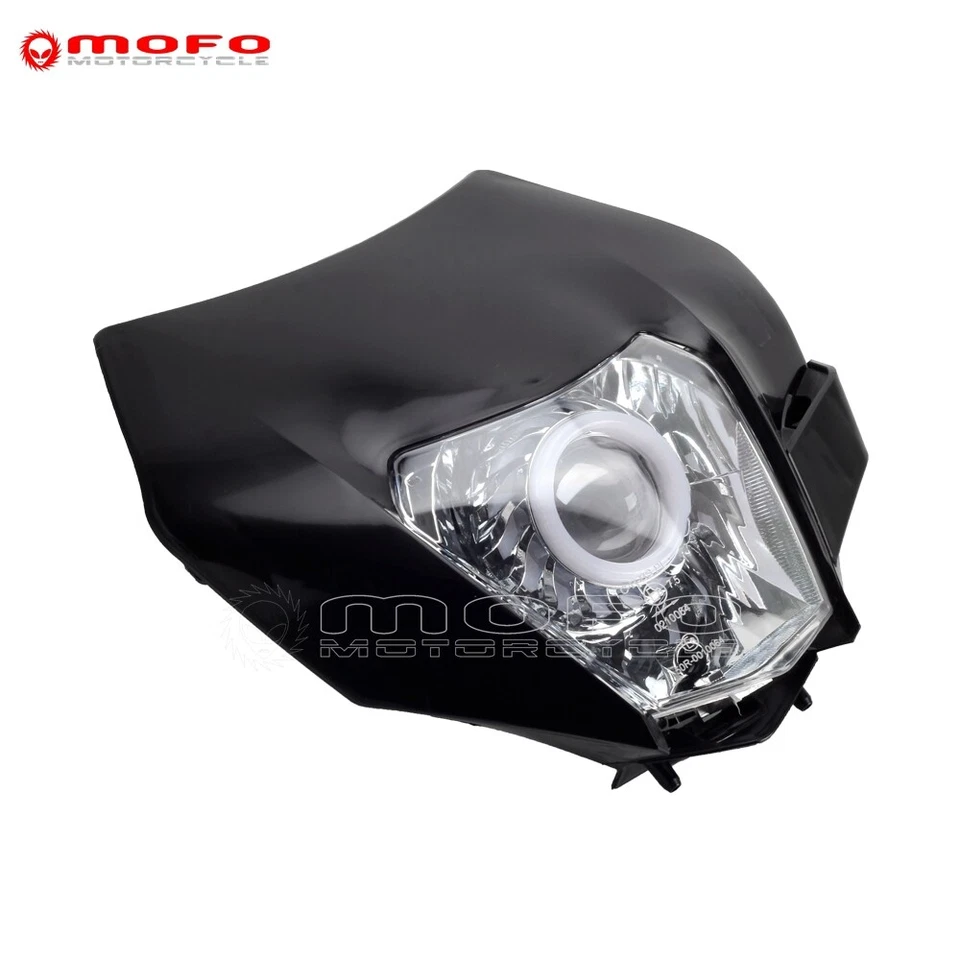 Dual Sport Motorcycle LED Projector Headlight For KTM EXC Six Days 300 350 450 - Image 3 of 4