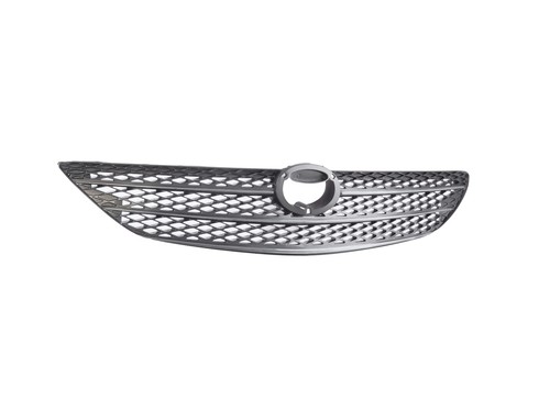 Gray Front Grille w/Insert Assembly Replacement Fit 02-04 Toyota Camry LE XLE - Picture 4 of 7