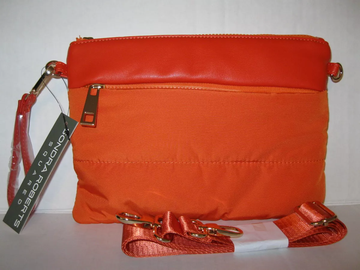 Sondra roberts squared crossbody bag hot sale