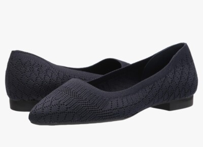 Bella Vita Women's 6 M Navy Mireya Pointed Toe Flat Ballet Cloed Toe Flats NEW