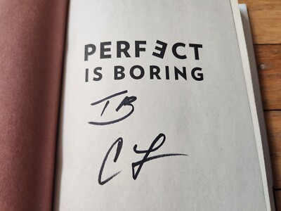 Tyra Banks Mother Carolyn London SIGNED Tyra Perfect Is Boring First Edition COA