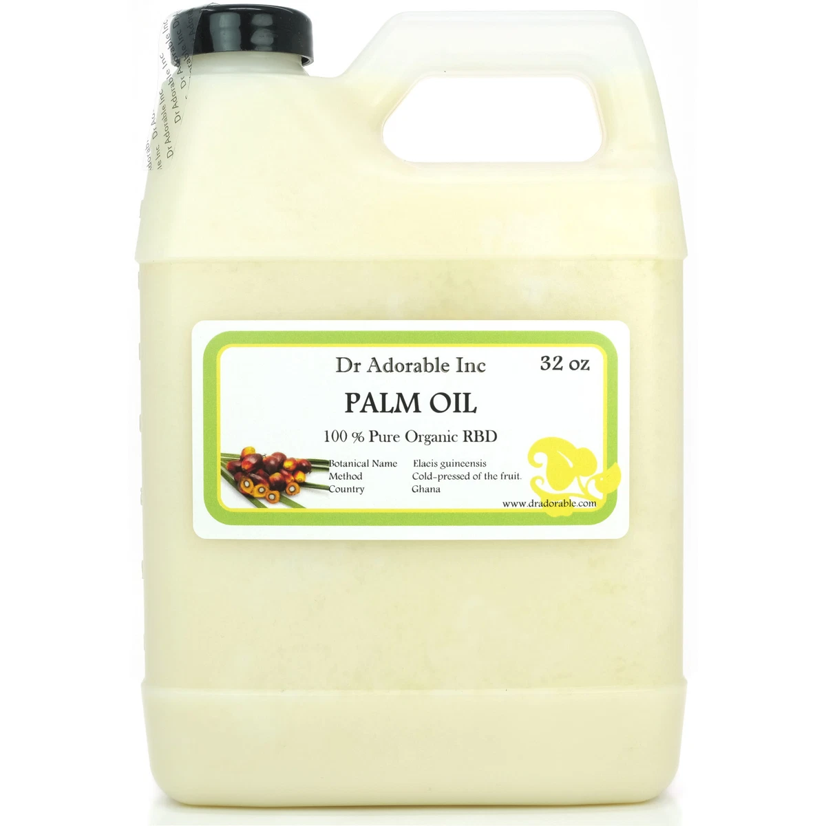 Palm Oil RBD Cold Pressed 100% Pure & Natural Non-GMO 4 fl oz to 7 lb