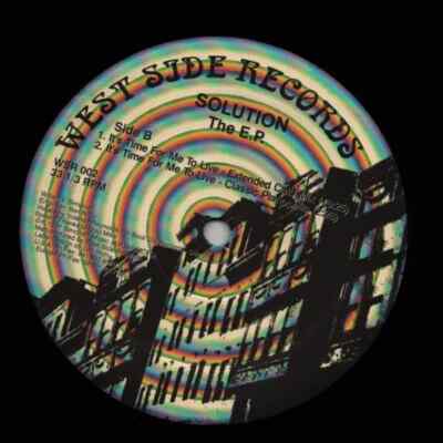 Solution The E. P. Vinyl Single 12inch West Side Records (USA)