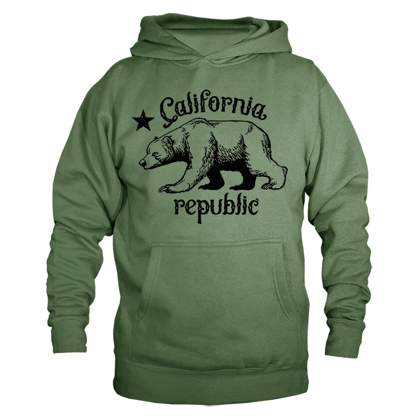 The Golden State California Republic Cali Bear Graphic Pullover