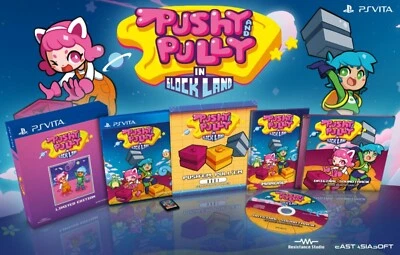 Pushy & Pully Limited Edition NEU SEALED OOP Play Asia PS Vita Playstation Sony - Bild 1 von 3