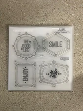 My Acrylix Close To My Heart Perfect Picture Acrylic Stamp Set D1681 New