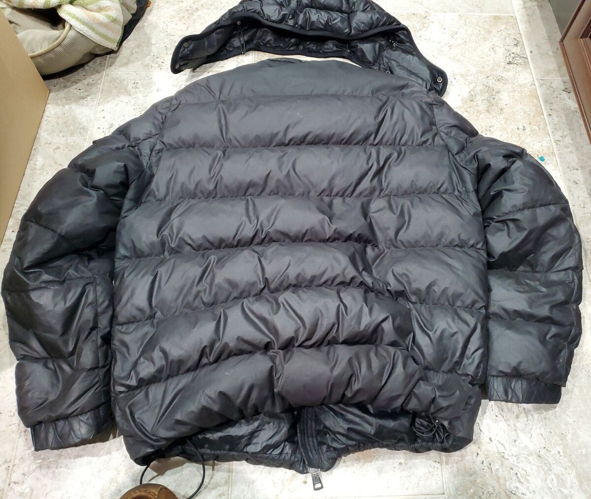 RARE SIZE Moncler Hymalay Giubbotto Jacket Black Sz 6 100 RARE SIZE Moncler Hymalay Giubbotto Jacket Black Sz 6 100