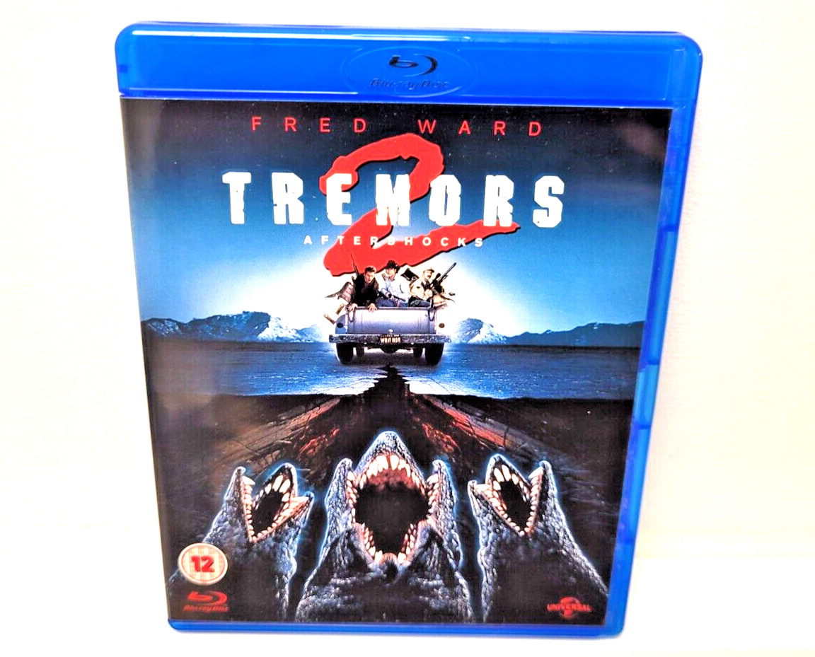 Tremors 2 Aftershocks Blu-ray UK EXCELLENT CONDITION Fred Ward Movie
