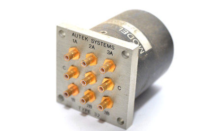 MIL HF-Antennen-Umschalter v. Autek Typ 32-D-DIP,  Radio Frequency Coaxial Relay